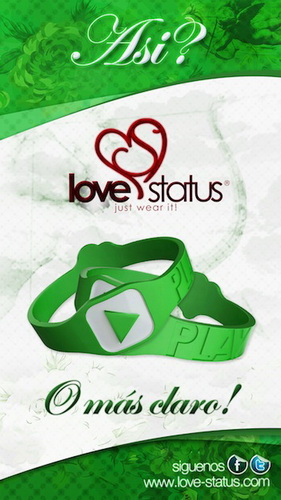 Pulsera Love-Status "Play"